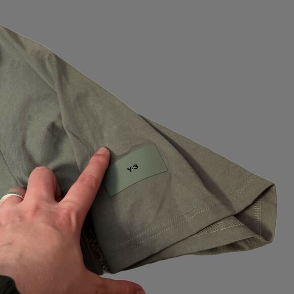 adidas Y3 Boxy Tee Size M Oversized Fit Green NWT IP7711 - Picture 3 of 11